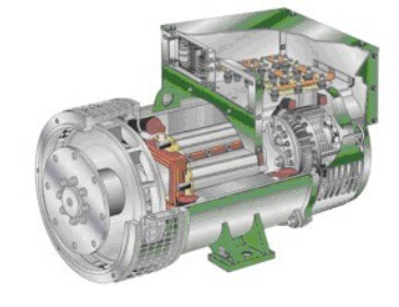 勐腊发电机内部结构图